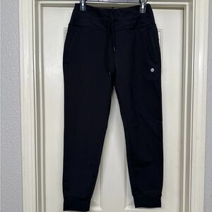 Gradual athletic black sweat pants